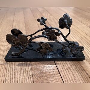 Michael Aram Black Orchid Napkin Holder